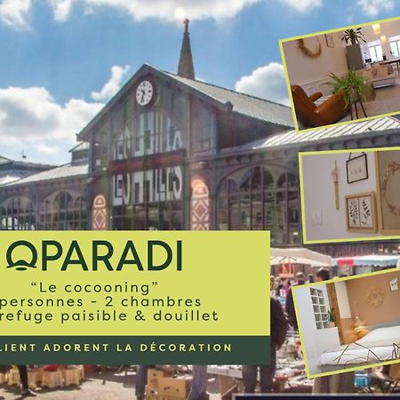 Oparadi "Le Coconing" En Plein Coeur Du Marche De Wazemmes Lille Exterior photo